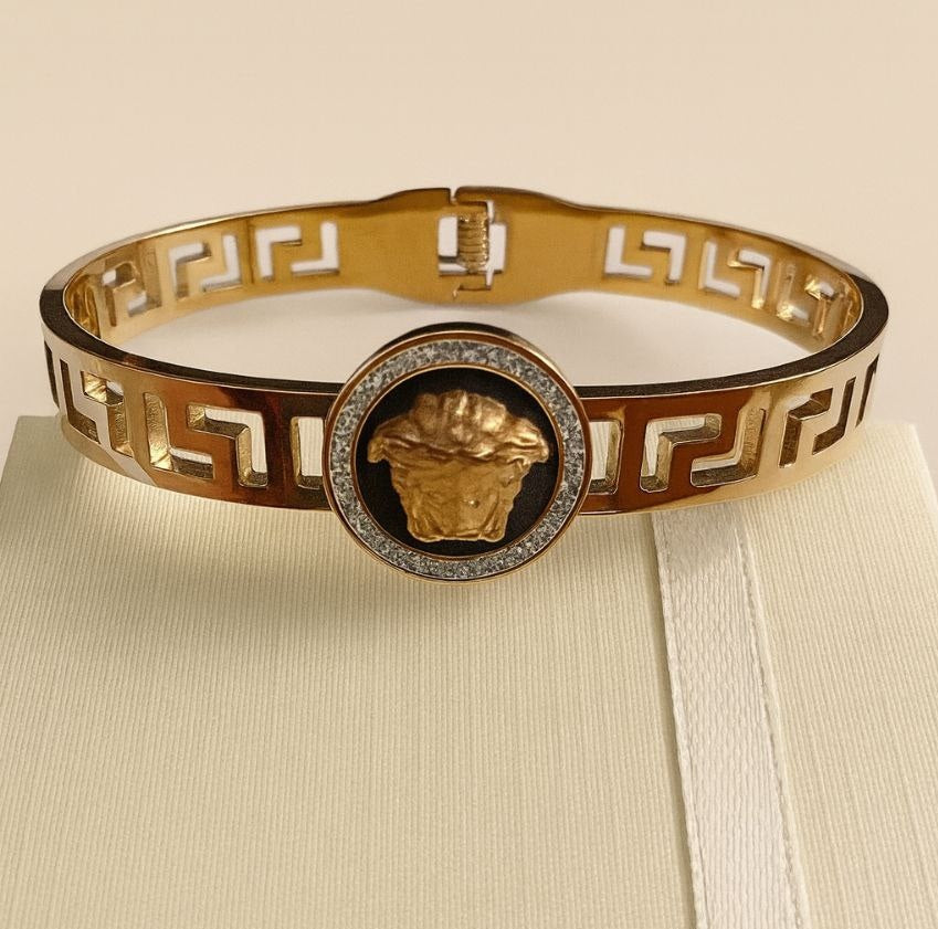Pulsera Medusa Dorada