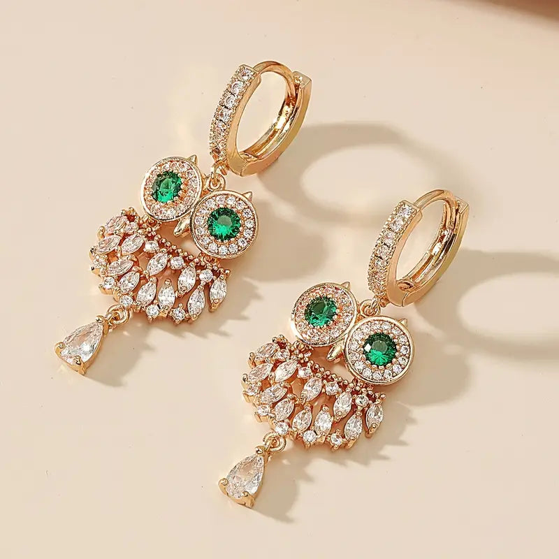 Pendientes “Owl Queen”