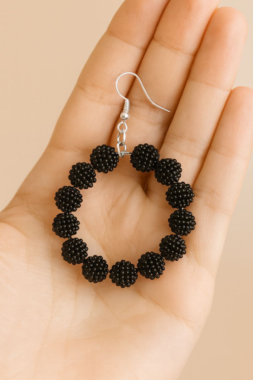 Aretes “Moras Nocturnas”