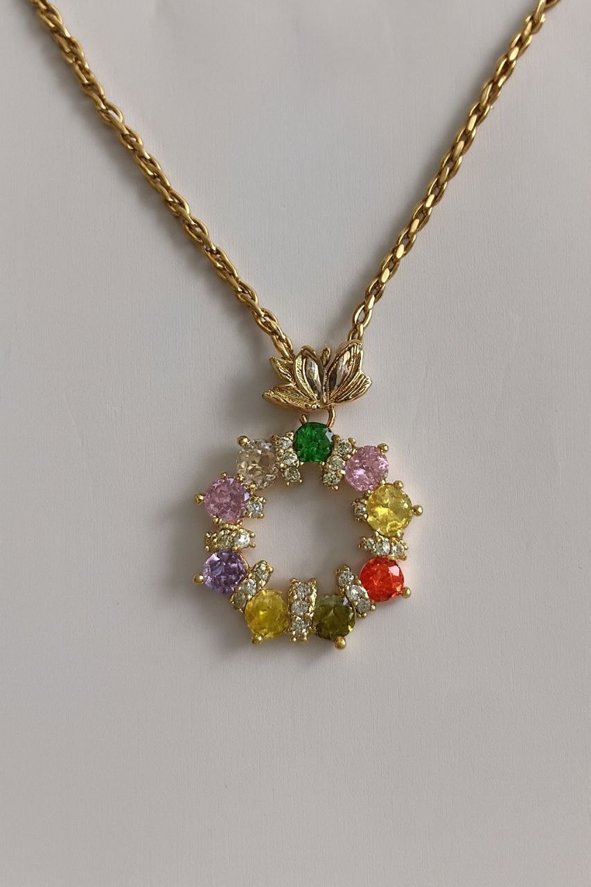 Collar Corona de Colores