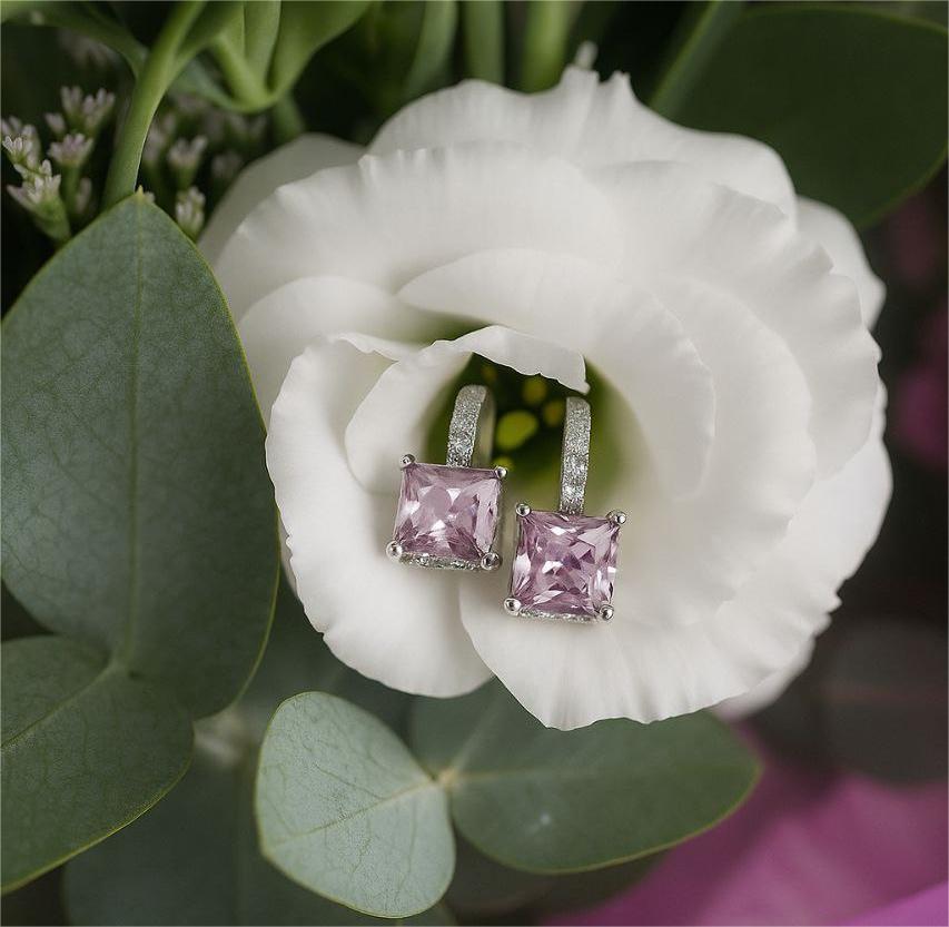 Aros "Rosa Encantada"