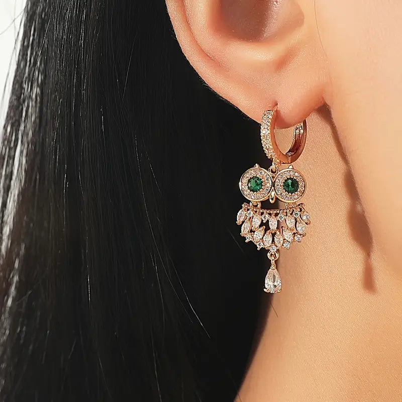 Pendientes “Owl Queen”