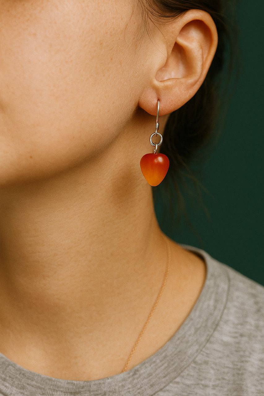 Pendientes Cereza Artesanales