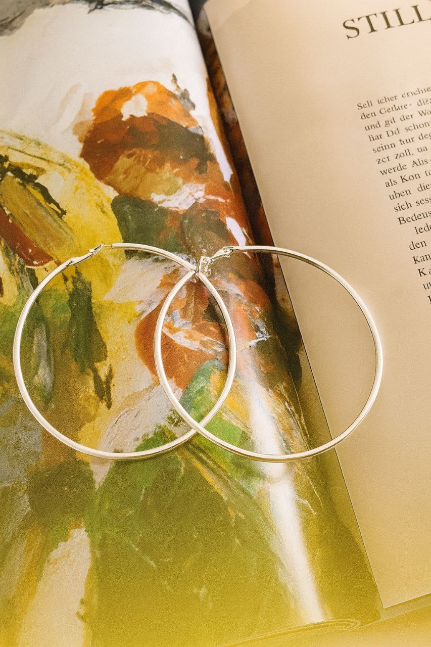 Aros grandes minimalistas