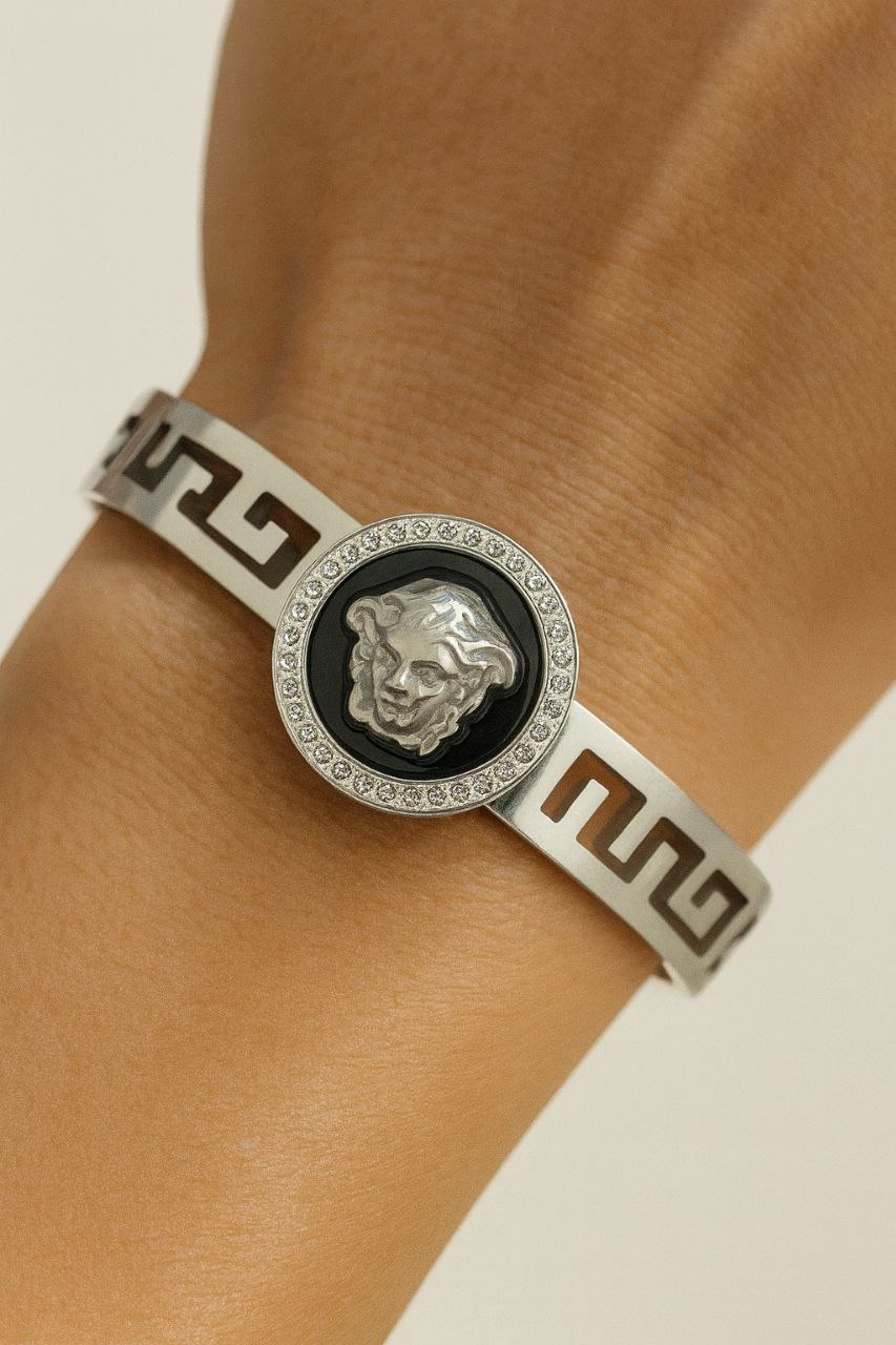 Pulsera Plateada León