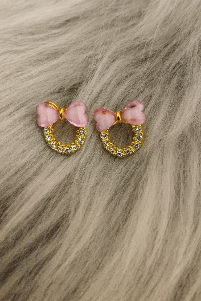 Pendientes “Lazo de Caramelo”