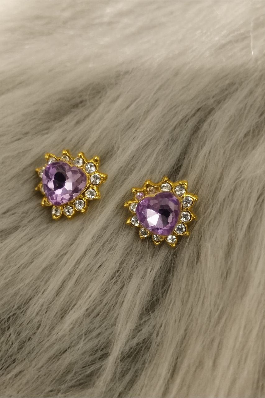 Pendientes “Corazón Radiante”