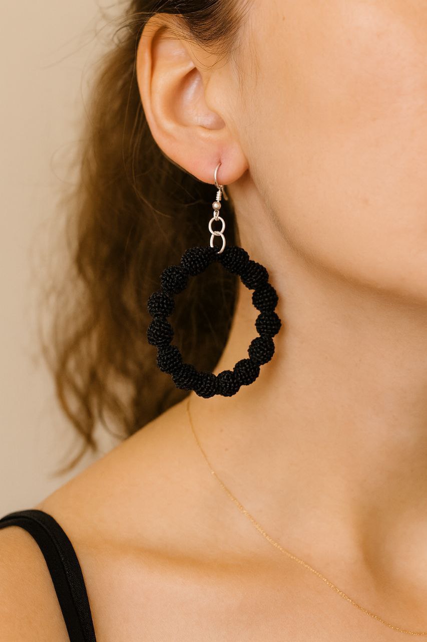 Aretes “Moras Nocturnas”