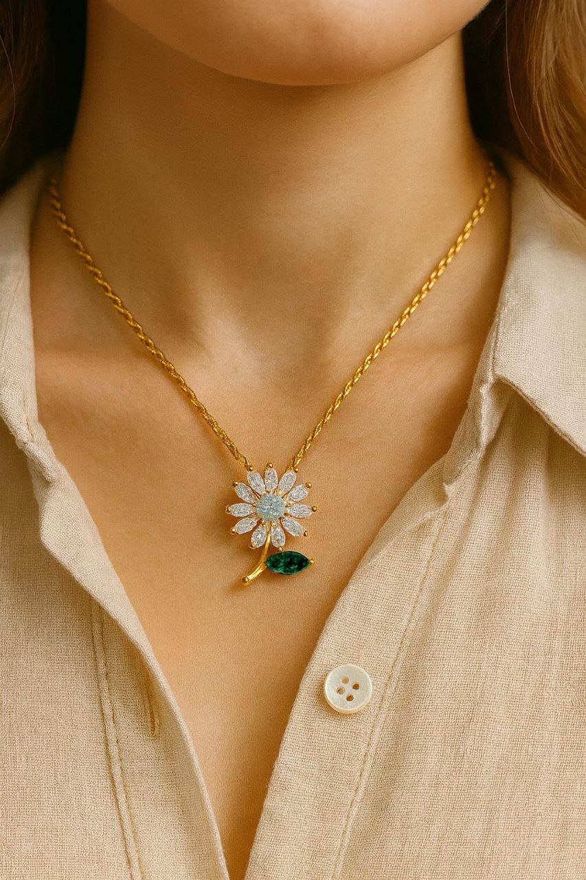 Collar Margarita Brillante