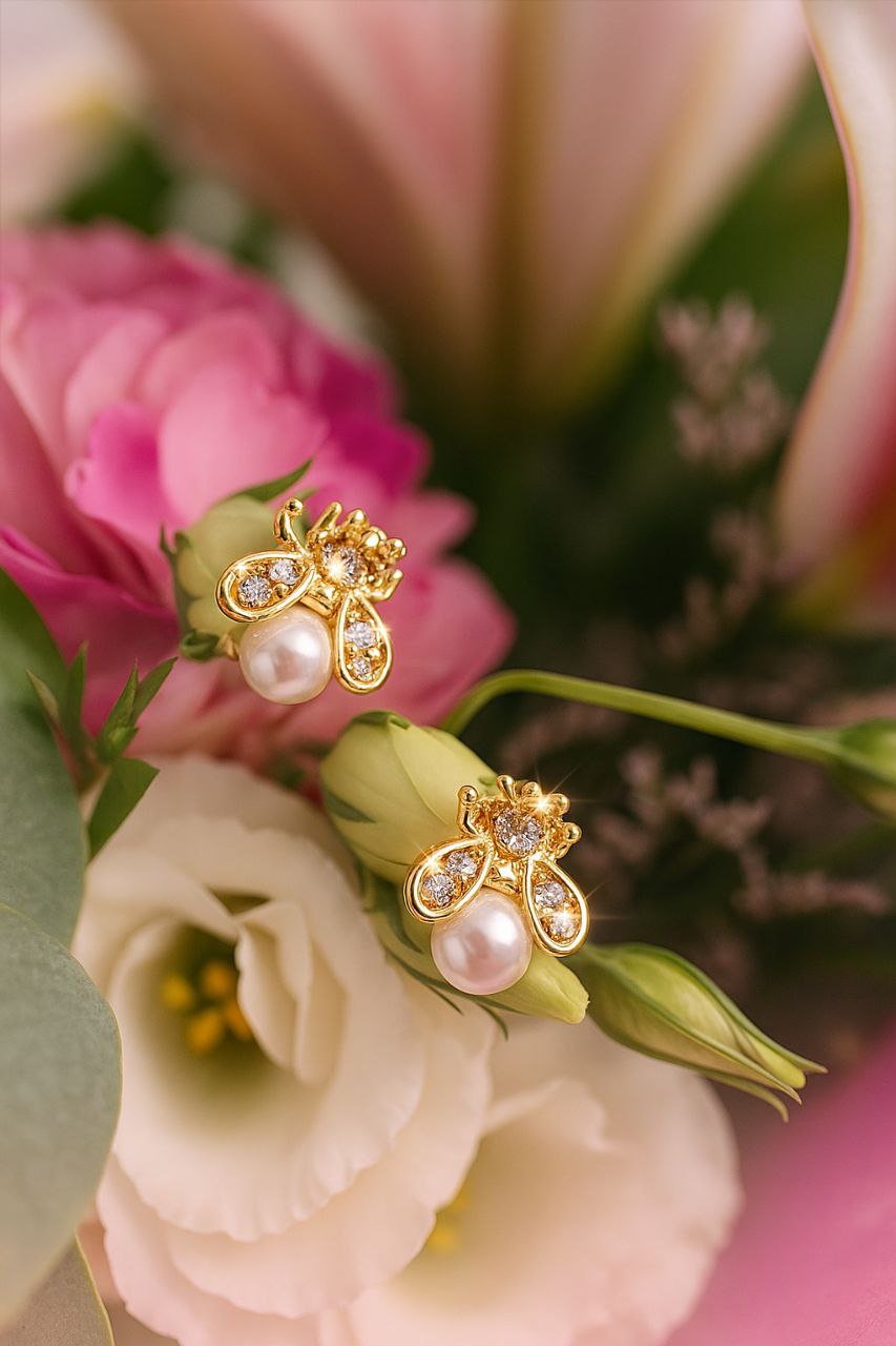 Pendientes Abejitas