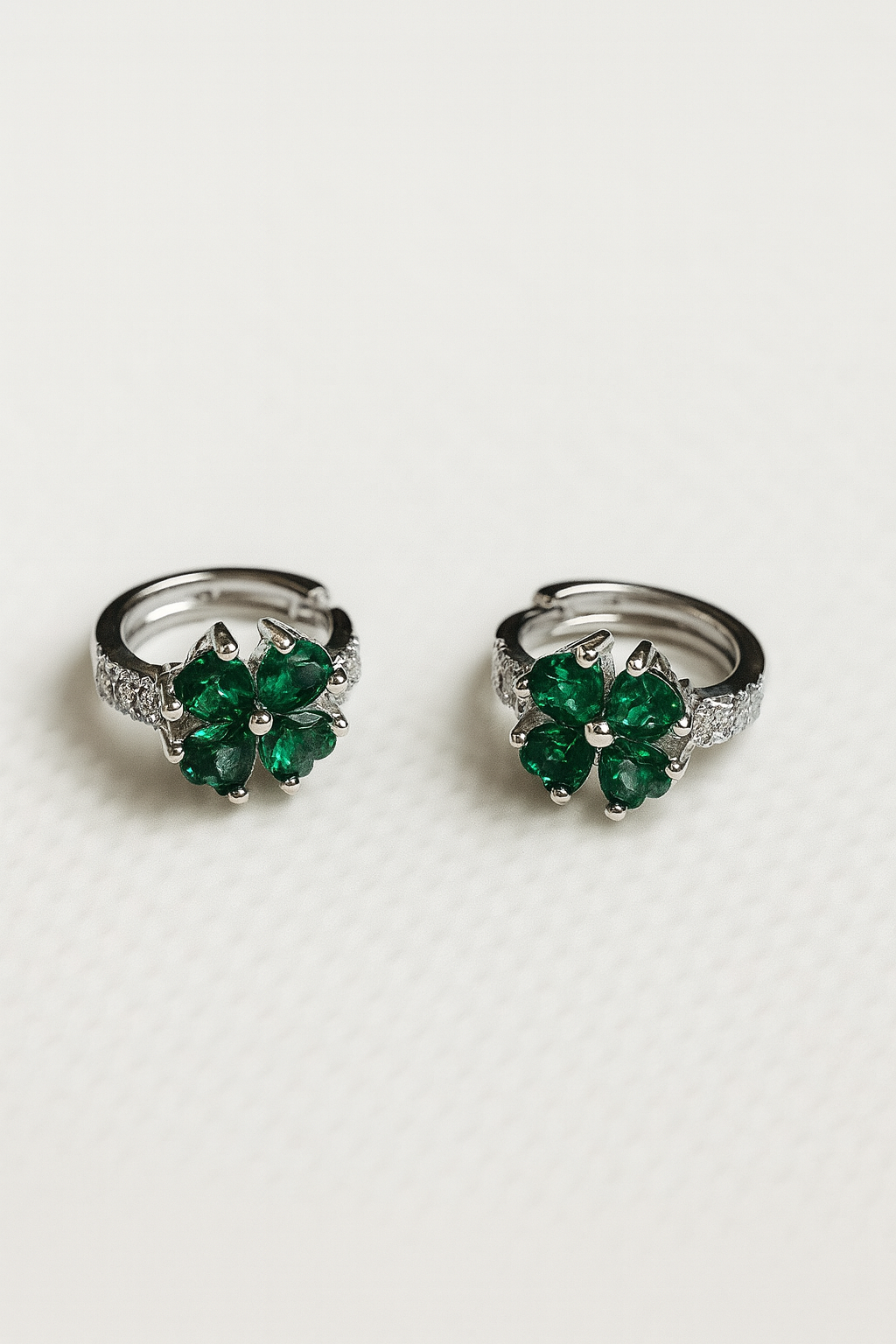 Pendientes “Verde Aurora”