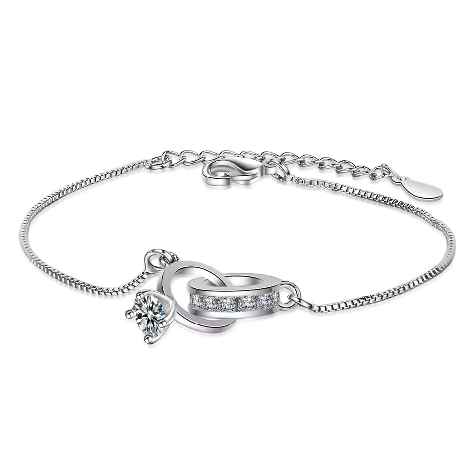 Pulsera “Jelly Heart Silver”