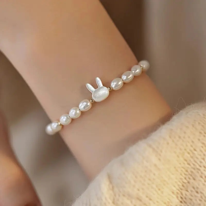 Pulsera “Pearl Bunny”
