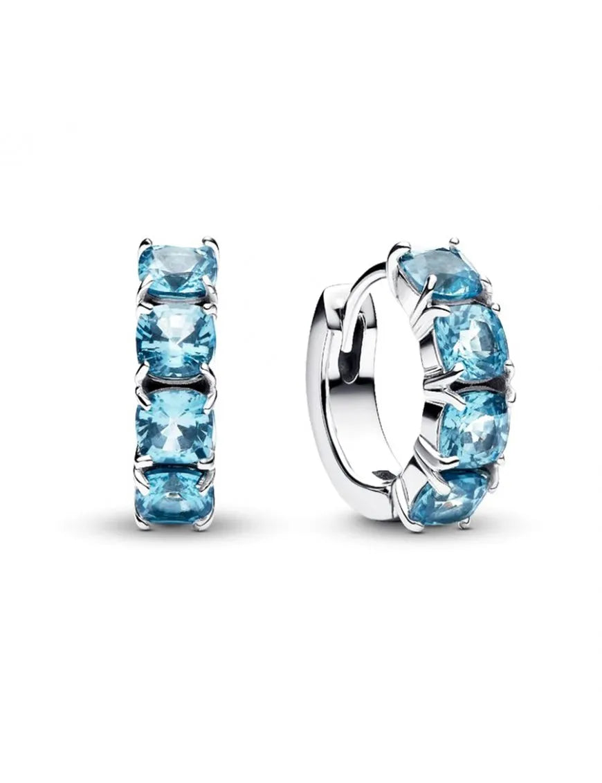 Pendientes tipo pandora de oro de sol